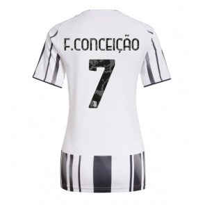Juventus Francisco Conceicao #7 Hjemmebanetrøje Dame 2025-26 Kortærmet